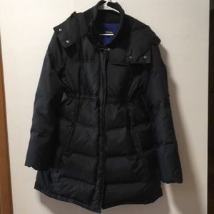 Gap Maternity Black puffer coat